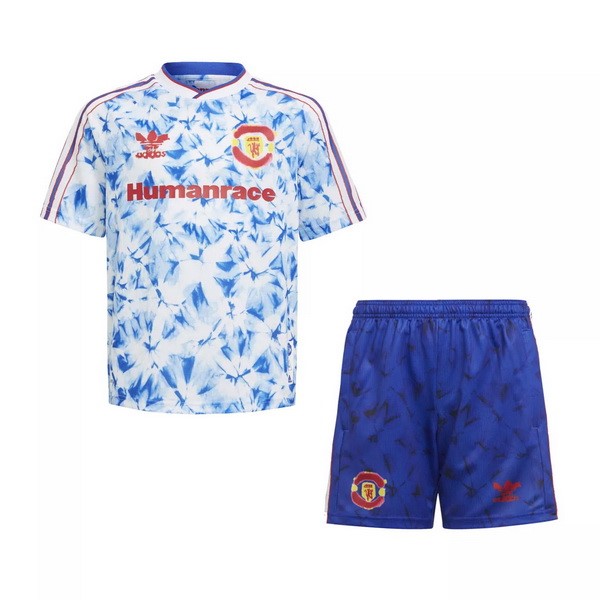 Maillot Football Manchester United Human Race Enfant 2020-21 Bleu